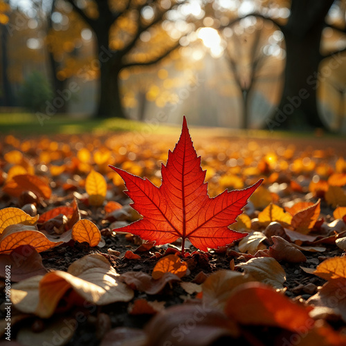 Auntumn Leaf photo