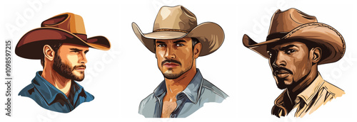 Charakter aus der Sammlung: Quer durch die Gesellschaft, Bevölkerung, Vektor, Charakterdesign, Illustration