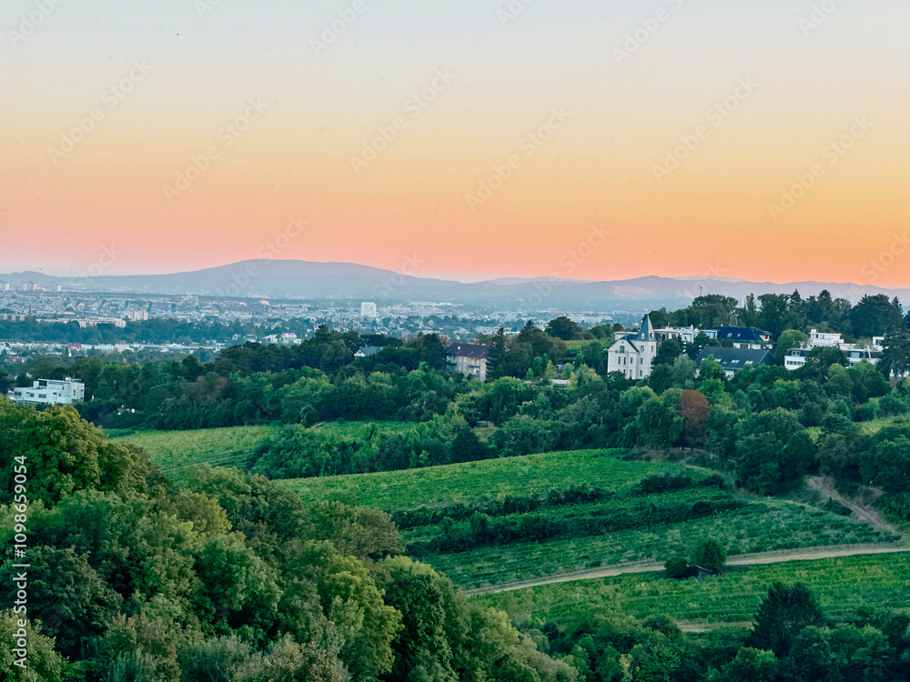 Fototapeta premium landscape of region