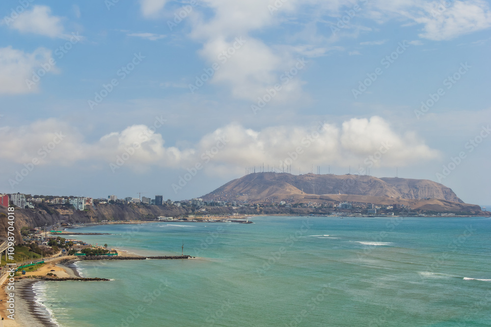 Fototapeta premium Costa Verde, Miraflores, Lima - Perú