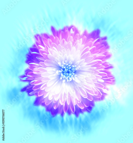 flower background with many petals futuristic texture