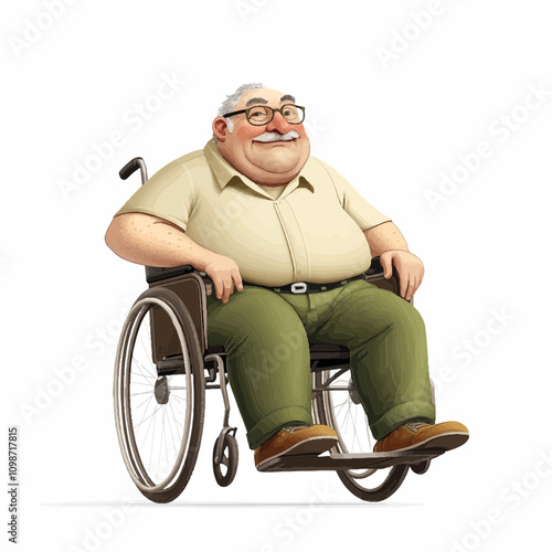 Charakter aus der Sammlung: Quer durch die Gesellschaft, Bevölkerung, Vektor, Charakterdesign, Illustration