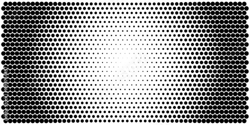 Pixel dissolve dots background. Connected circle neuron blob mosaic. Abstract noise vector. Geometric shape form cyber fade. Spray texture digital graphic grid. Transform disperse halftone pattern