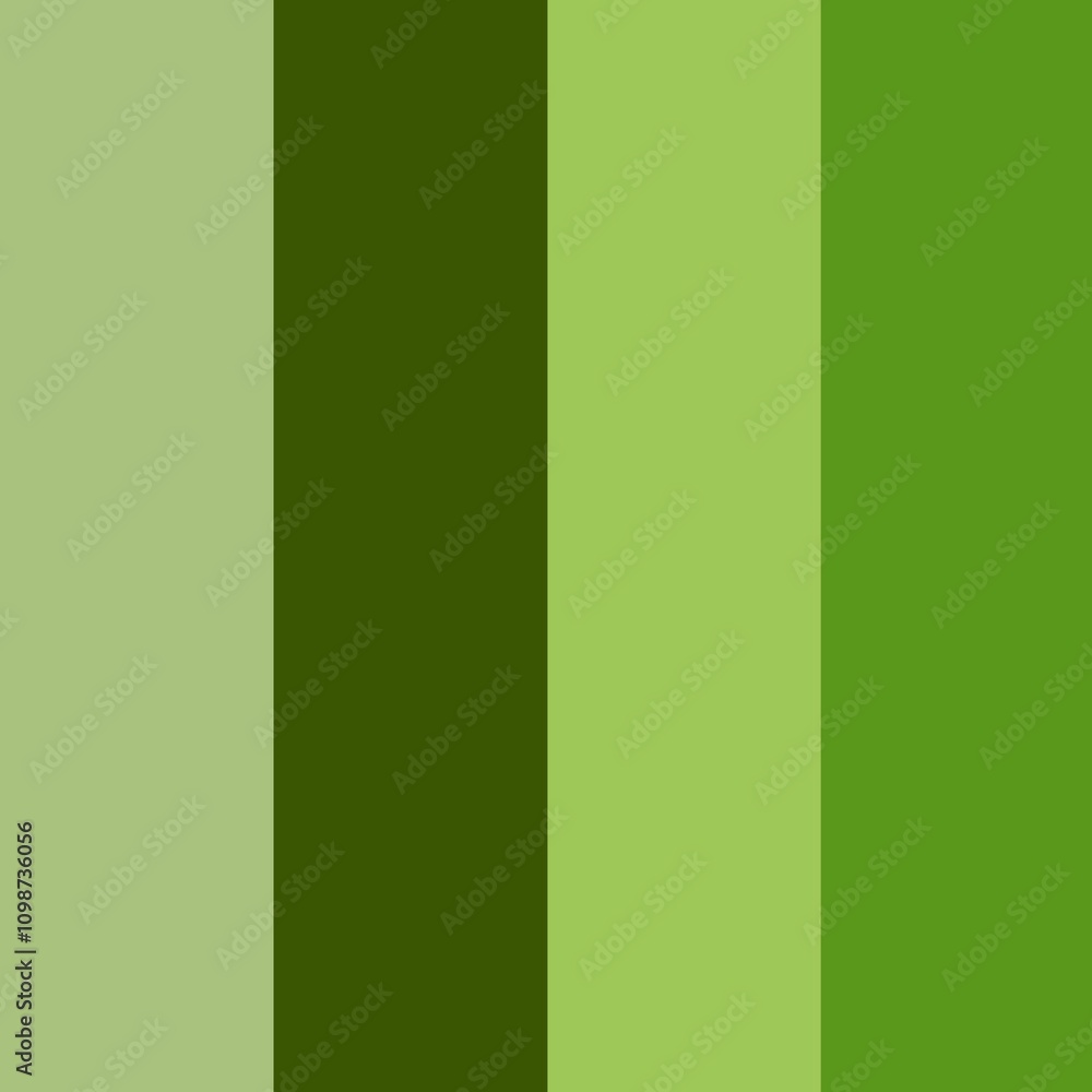 Obraz premium Different green shades background 
