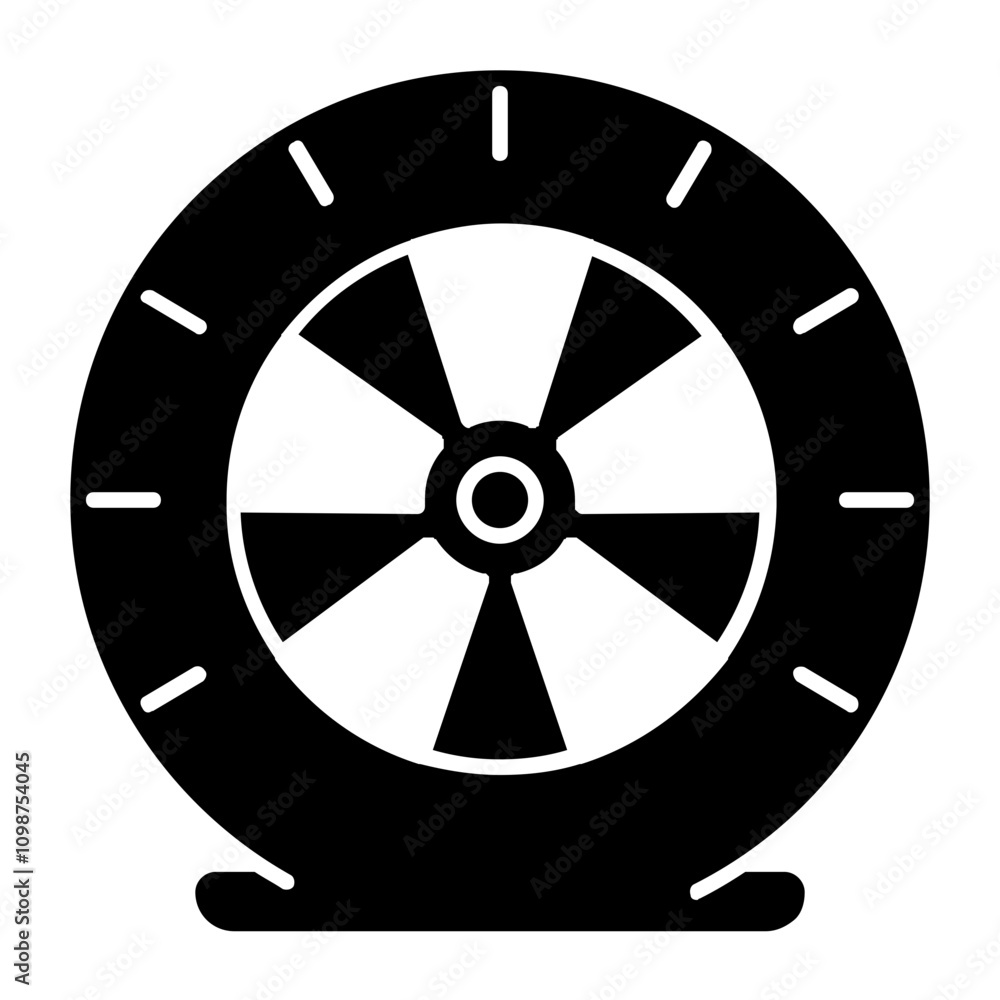 Obraz premium tire flat icon