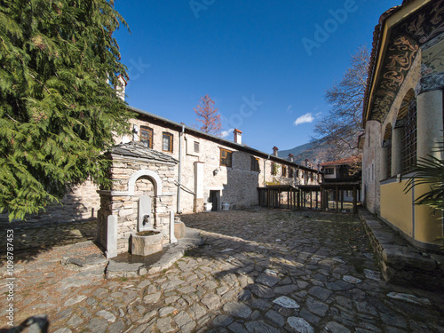 Medieval Bachkovo Monastery Dormition of the Mother of God, Bulgaria photo