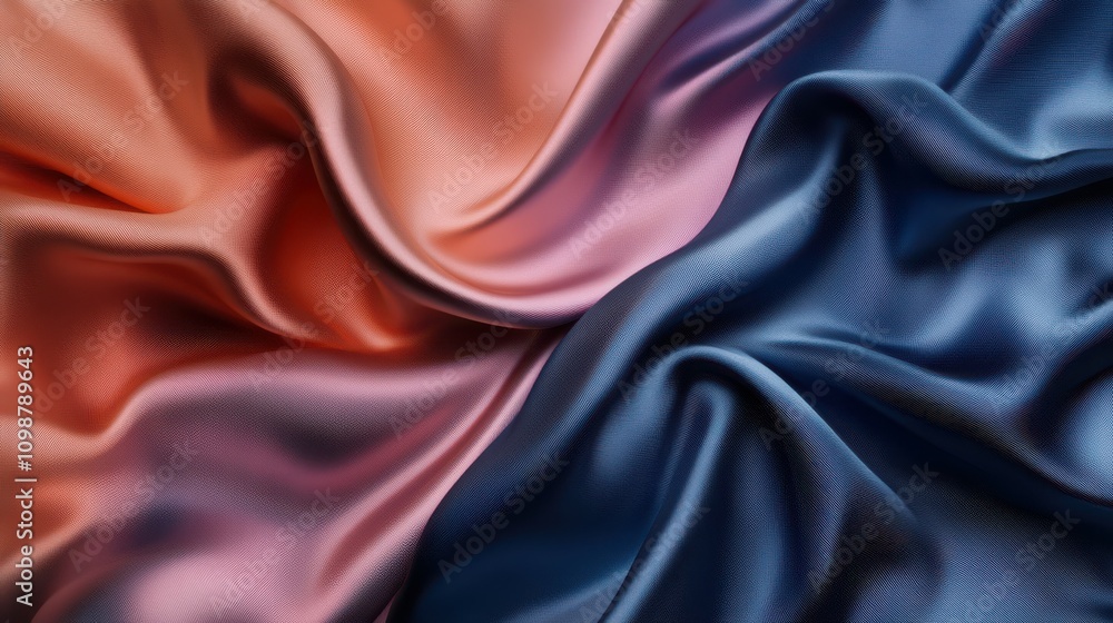 Fototapeta premium Luxury elegant background abstraction fabric. 3d illustration