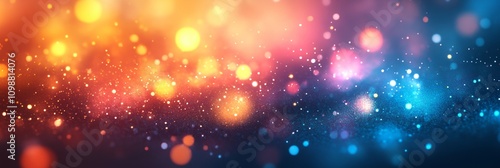 A colorful background with many small dots