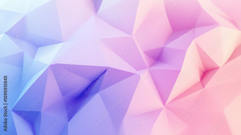 Fototapeta premium This is an abstract design with low polygons. Geometric background. Wireframe light structure. This is a modern 3D graphic concept. Illustration.