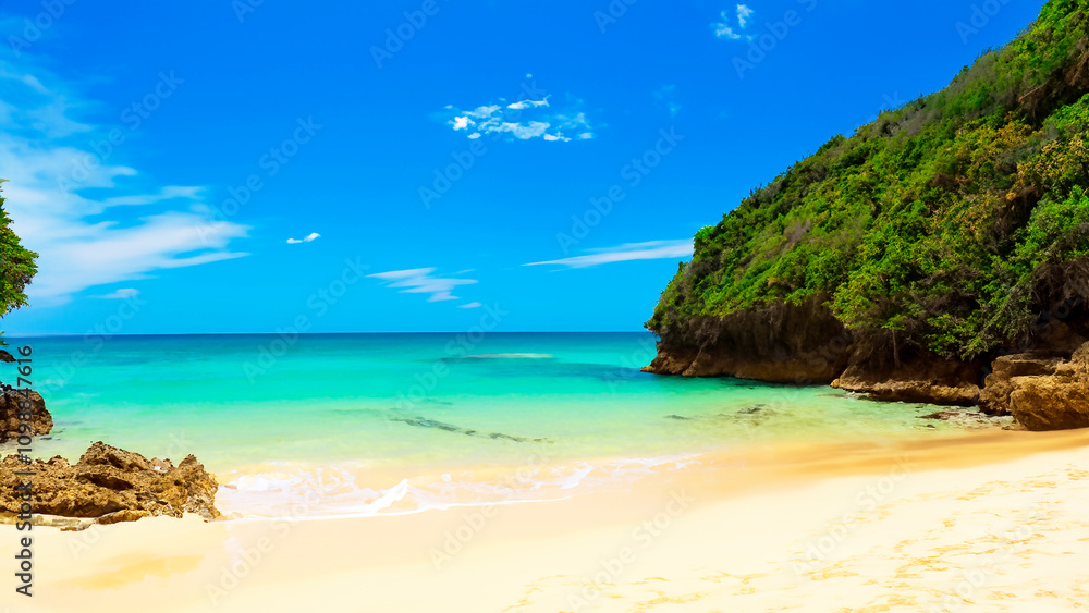 Fototapeta premium Serenity in Nature: Stunning Scenic Views