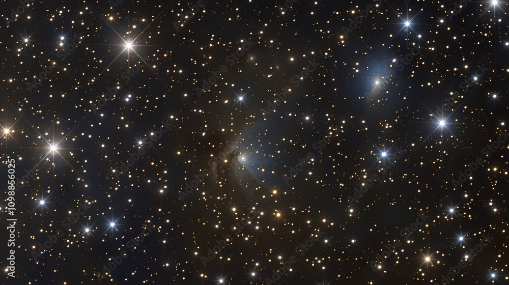 Fototapeta premium _stars_in_space_or_night_sky