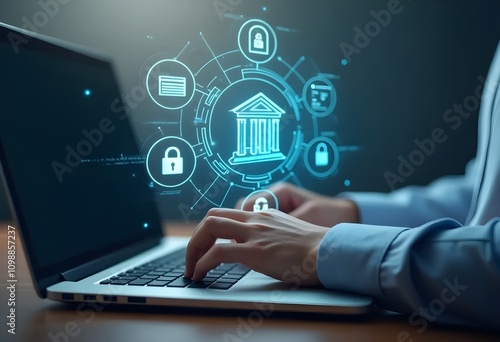 Online Banking and Digital Marketing Technology. Emphasizing financial digital innovation, banking networks, customer connections, and cybersecurity