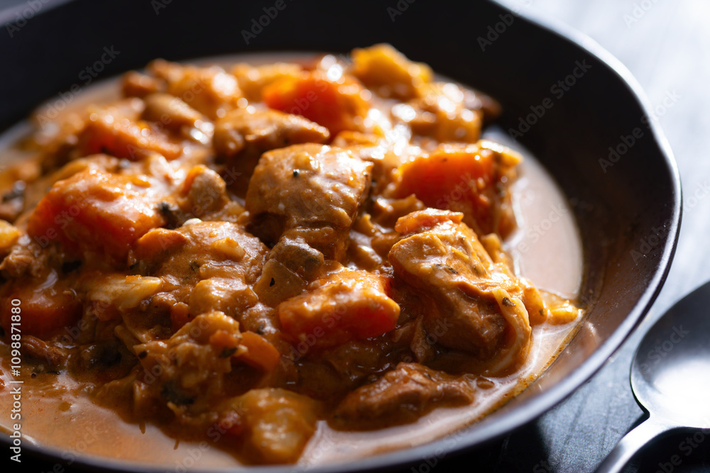 traditional chicken stew comfort food