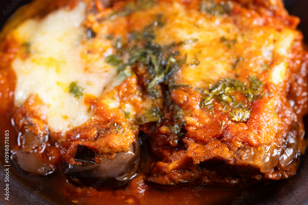 rustc italian baked eggplant parmigiana