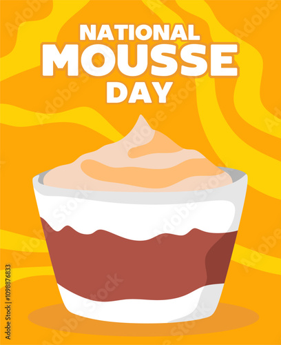 happy national mousse day with delicious mousse
