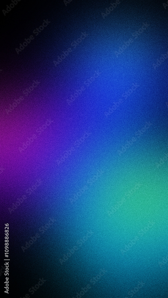 Obraz premium Abstract Gradient Background Vibrant Teal, Purple, and Blue Hues