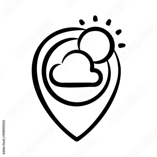 Free Download Weather Map Icon - GFXLoad
