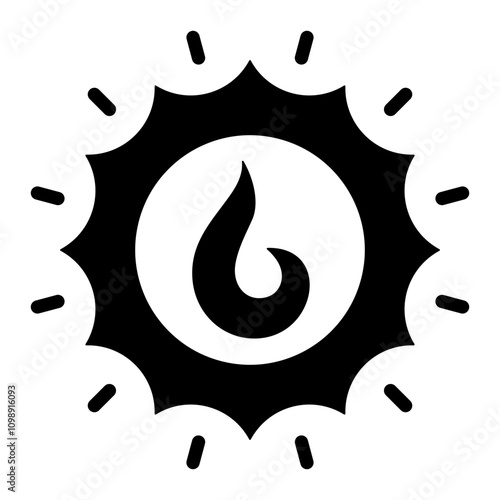 Solar Flare Icon