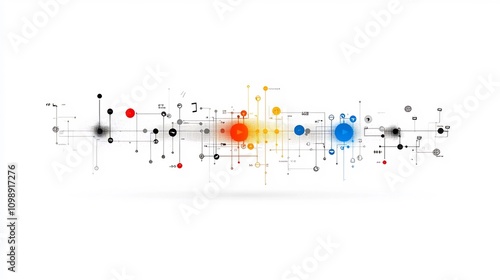 design showcasing a dialogue scene with visual sound frequency elements that emphasize intonation and voice clarity on a clean white background
