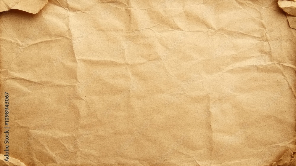 Obraz premium Vintage Sepia Blank Paper with Intricate Grain Patterns for Artistic Projects and Nostalgic Themes