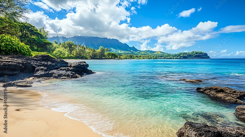 Obraz premium Tropical Beach Paradise