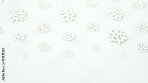 christmas background with snowflakes