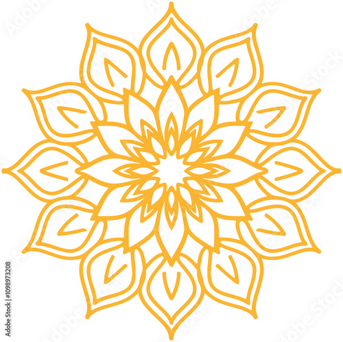 Islamic Mandala Ramadan decoration
 photo