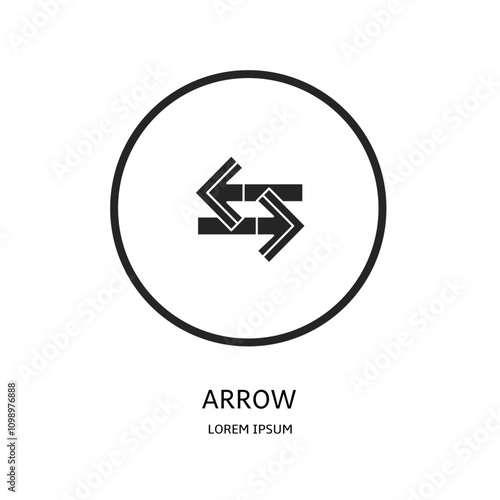Free Download Logo vector design for business. Arrow logos. - GFXLoad