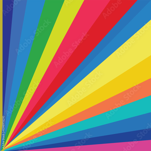Free Download Colorful background with curved lines. Pattern design for banner, poster, flyer, card, cover, brochure - GFXLoad