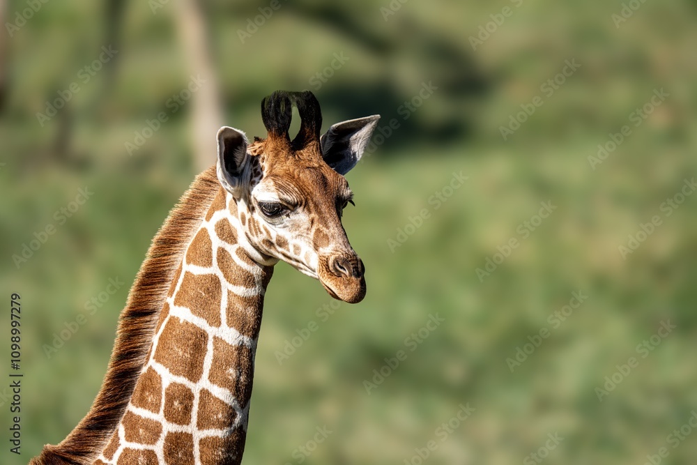 Obraz premium Baby giraffe 