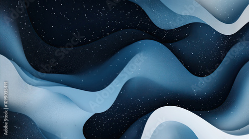 abstract blue background with waves
