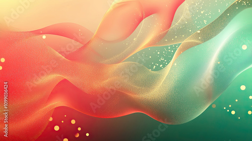 abstract background with hearts