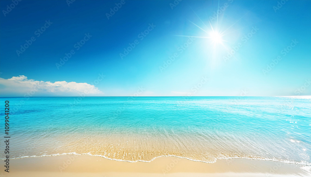 Fototapeta premium sun and sea