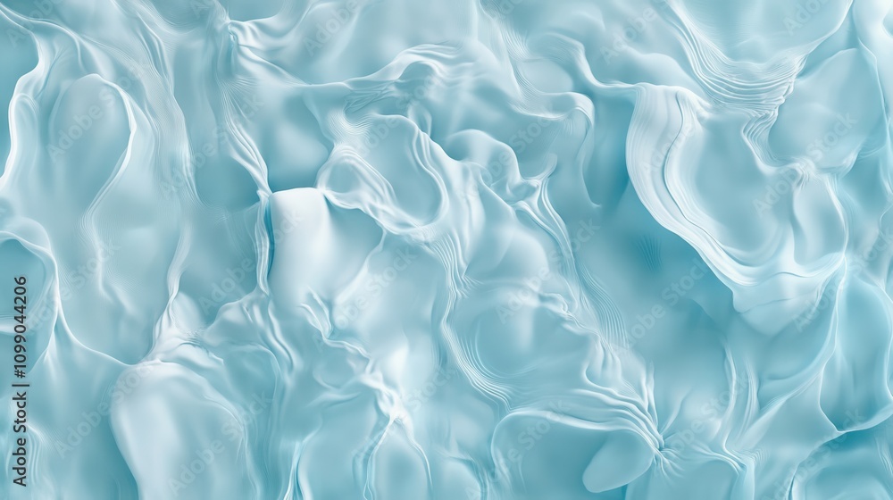 Obraz premium A blue and white background with a pattern of waves