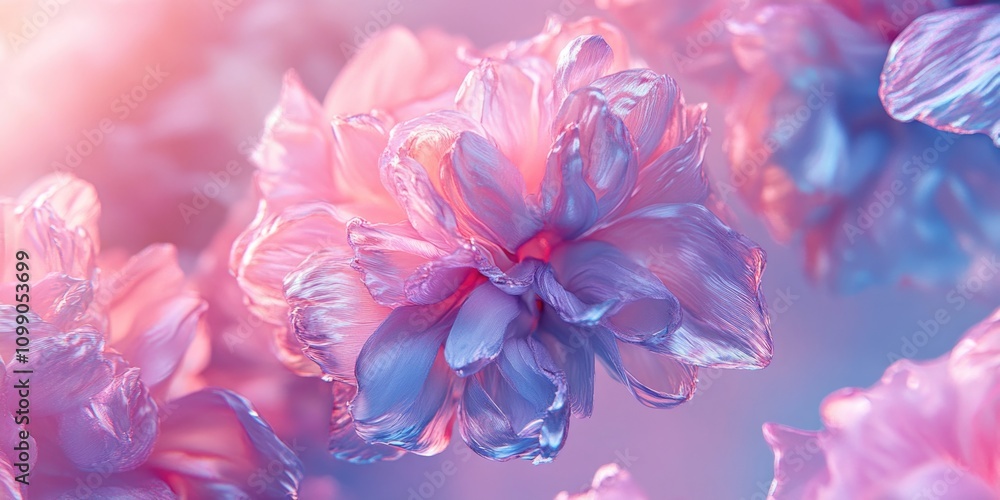 Fototapeta premium Pink flower bouquet