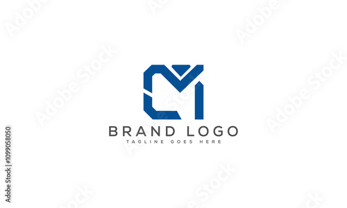 Free Download letter CM logo design vector template design for brand. - GFXLoad