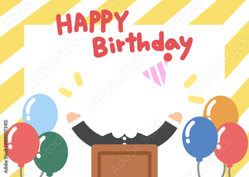 Happy birthday frame,생일 축하 프레임