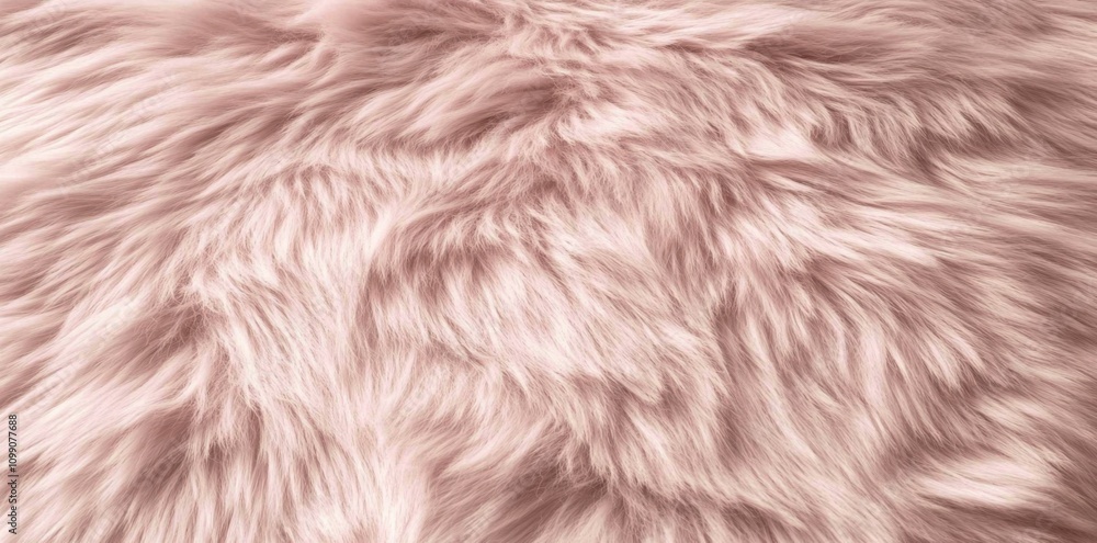 Fototapeta premium Close-up soft fluffy texture fur appears to be fleece textured