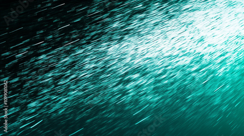 Teal blue green white black blurred abstract gradient background grainy noise texture glowing light large banner