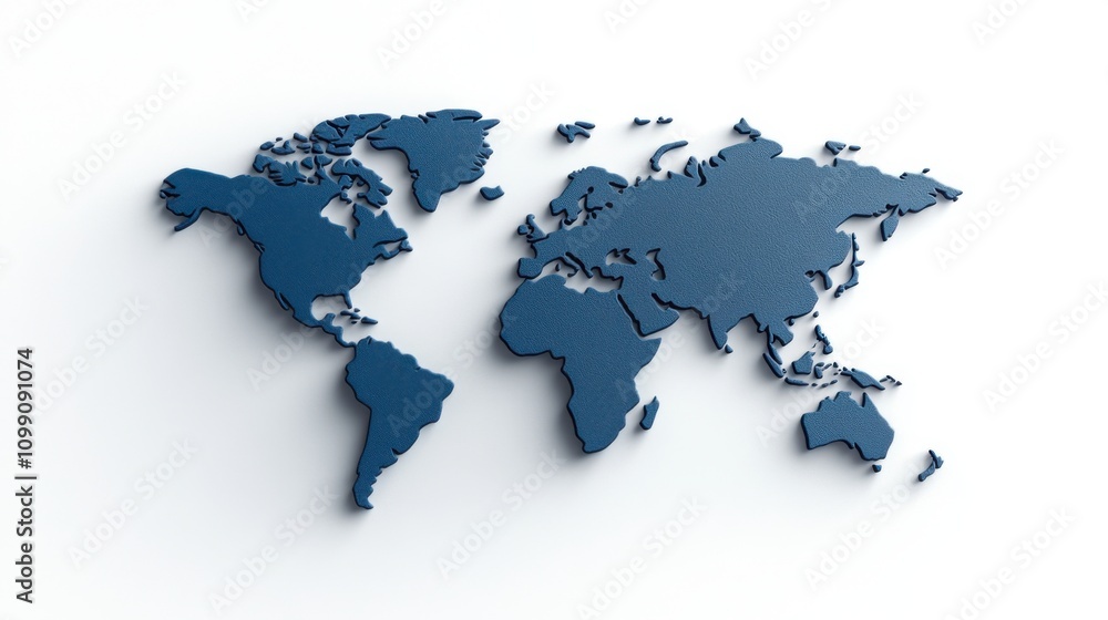 Obraz premium Global Digital Governance and Data Management Concept