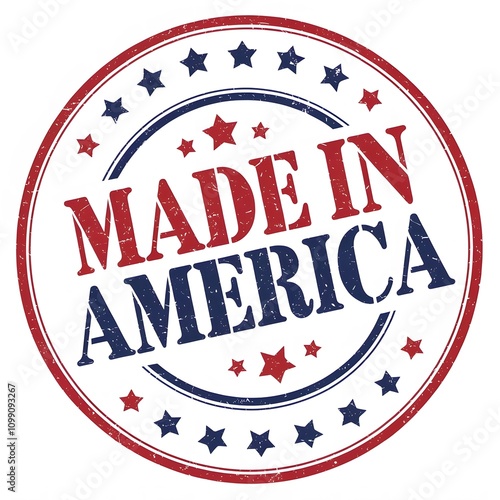 Made in America stamp