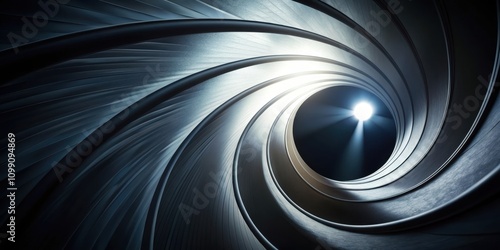 Gun barrel effect in a  of a classic James Bond 007 theme, gun barrel, effect,, James Bond, 007, theme, action, spy