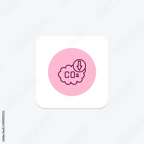 Low Carbon pentaglow , vector, pixel perfect, illustrator file