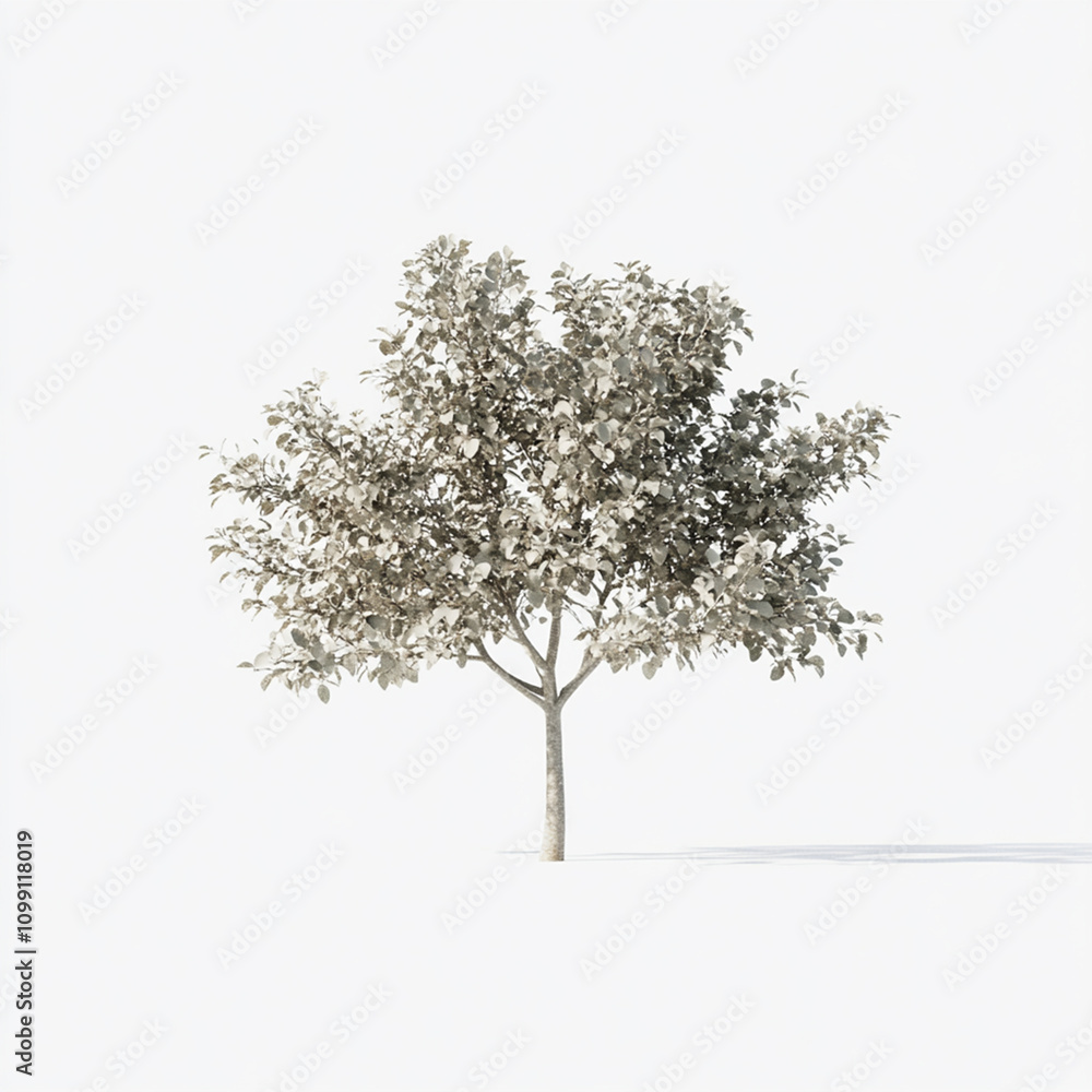 Obraz premium tree isolated on white