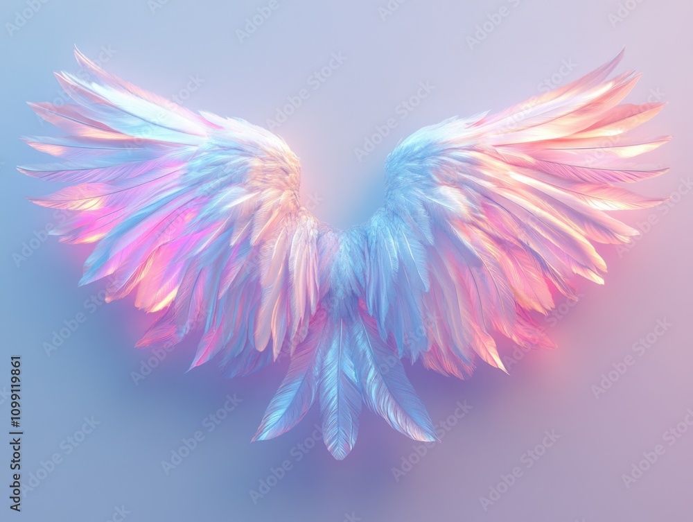 Obraz premium Angel Wings Background