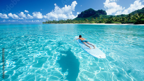 Tropical Paradise: Paddlebo...