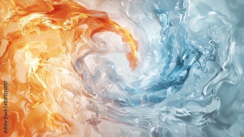 Fire and Ice Abstract:  A m...