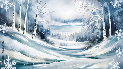 Watercolor background