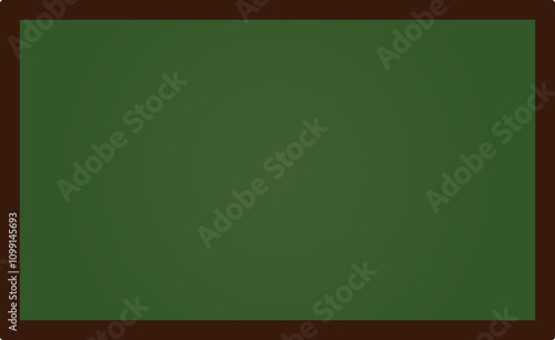 Green school board. School green blackboard design.
