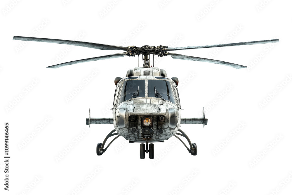 Fototapeta premium Helicopter air transport military operations aerial view urban environment precision engineering